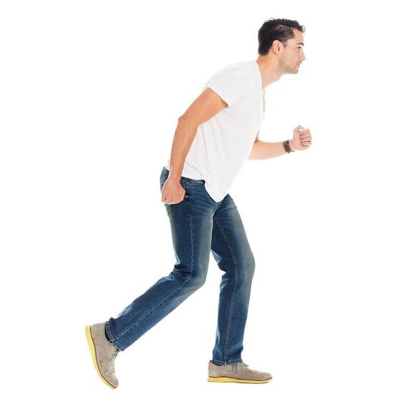 F#%K Your Khakis Athletic Fit OG Stretch Jeans Cowboy YLW Tint‎ 33 NWT IN PKG - Picture 4 of 8